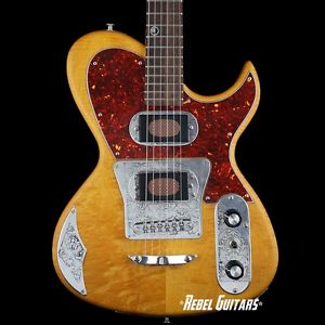 Harden Guitars Switchblade w/ Flame Maple Body & Etched Aluminum Hardware