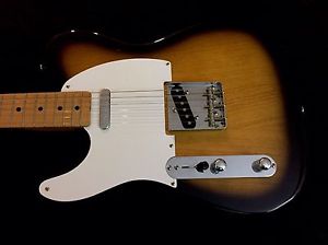 LEFTY! 1952RI Fender Closet Classic Sunburst Telecaster V Maple Neck RELIC HSC
