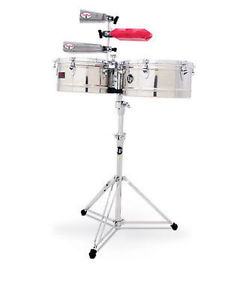 LATIN PERCUSSION LP PRESTIGE SRS 13 14 TIMB SS LP1314-S