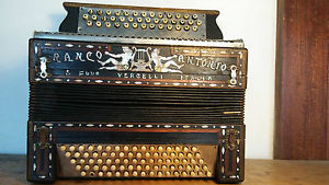 FISARMONICA organetto accordion acordeón Akkordeon 80 bassi Ranco Antonio