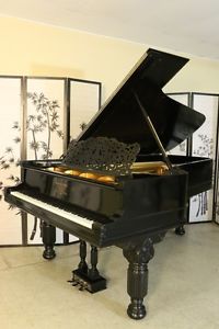 Art Case Steinway C Victorian Style Grand Piano Rebuilt/Refinished 2/17 (VIDEO)