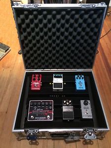 TOP GUITAR PEDALS + PEDALTRAIN NOVO + TRUETONE 12 POWER SUPPLY - ALL BRAND NEW!!