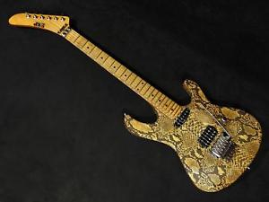 ESP Custom Order Marverick Type Snake Rare 1990s E-Guitar Free Shipping