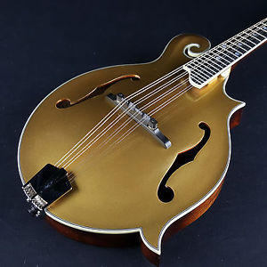NEW Eastman MD415-GD Gold Top F Style Mandolin Top With Hard Case