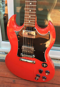 Gibson SG Electric Guitar Vintage 1998 Ferrari Red, Original case included