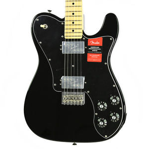 Brand New Fender American Professional Pro Deluxe ShawBucker Telecaster Black