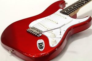 Fender Japan Stratocaster ST-STD Candy Apple Red Rosewood guitar FROM JAPAN/512