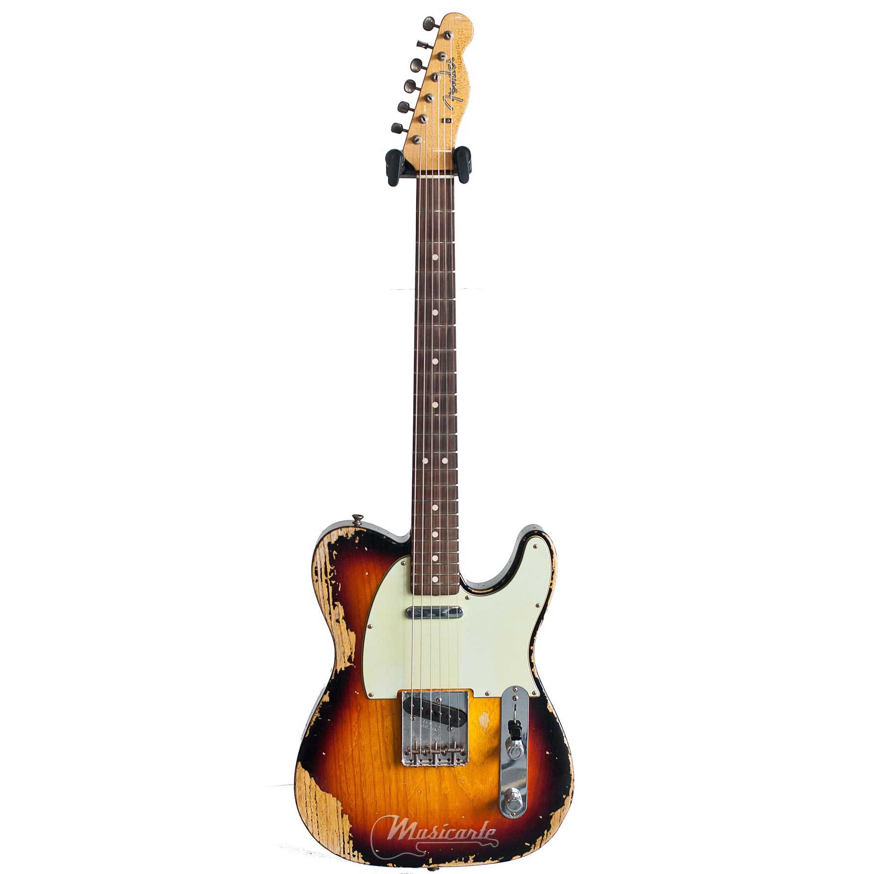 Fender Custom Shop 1963 Heavy Relic Telecaster 3 Color Sunburst