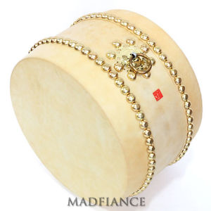 Korean barrel drum Buk 1.3ja musical samulnori tranditional instrument handmade