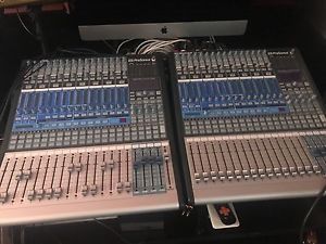 2 Presonus Studiolive 16.4.2 Daisy Chained Together for 32 Channels