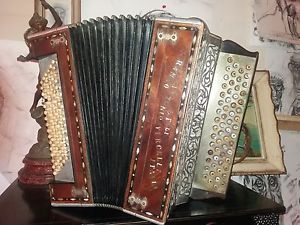 Ranco Antonio Vercelli c 1900 ITALIA FISARMONICA ACCORDEON ANCIEN SOUFFLET OK
