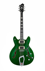 Hagstrom Limited Edition Viking Custom Deluxe Emerald Green ElectrIc Guitar RARE