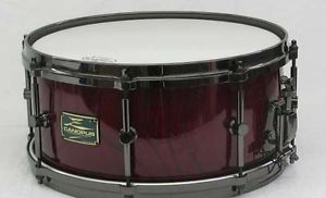Very Rare! CANOPUS HS-1465KI Zelkova Snare Drum 14"x6.5" 20 Limited w/Hardcase