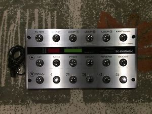 TC Electronic G-System Multi-Effects Guitar Effect Pedal - Mint!