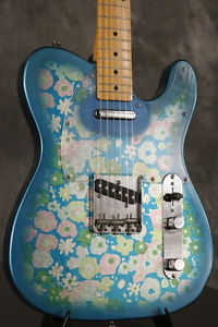 1985-86 Fender '69 reissue MIJ Telecaster BLUE FLOWER!!! made in Japan