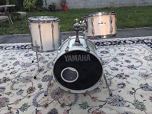 Yamaha Recording Custom Bop Jazz Drum Set Kit 12/14/18 Stage White Japan YESS