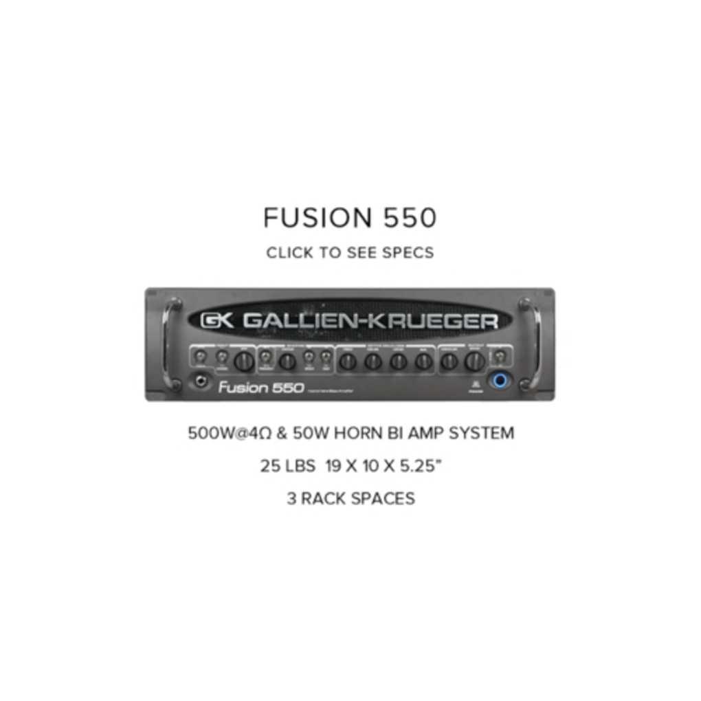 Gallien & Krueger Fusion 550