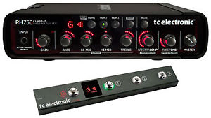 TC Electronic ~ RH 750 ~ Bass Amp ~ INKLUSIVE optionalem Footswitch RC4! ~ 750W