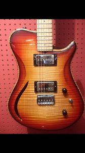 Kevin Brubaker Guitar Custom  : 6 String Rare : One Made : Hand Made Gorgeous !
