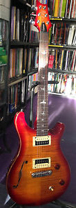 PRS SE CUSTOM SEMI-HOLLOW, 2017 MODEL, VINTAGE SUNBURST, EX-DEMO