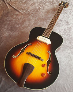 Eastman AR405E Sunburst Plywood Full Acoustic Type P-90 E-Guitar Free Shipping