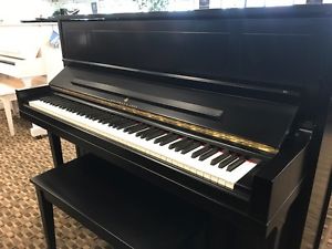 Steinway Upright Piano Ebony Los Angeles 467571