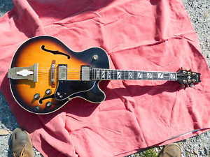 HERB ELLIS JAZZ ARCHTOP ES 175 GUITAR..aria pro 11..70s/80s
