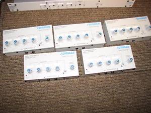 Furman HDS-6 Headphone Distribution System with 5 HR-6 Mixers