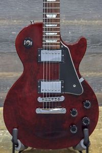 2002 Gibson USA Les Paul Studio Wine Red Electric Guitar w/ Case - #02062323
