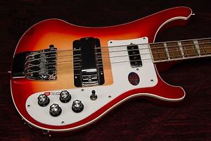 New Rickenbacker 4003 Fireglo Authorized Dealer Warranty OHSC