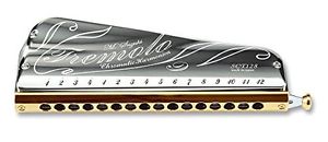 Suzuki SCT-128 Tremolo Chromatic Professional 16-Hole Chromatic Harmonica