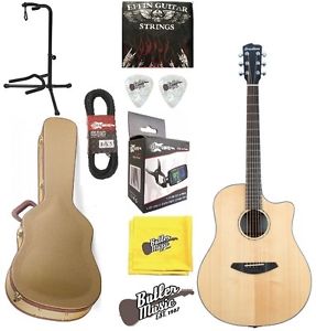 Breedlove Solo Dreadnought Solid Cedar Top A/E Guitar w/GD Hardcase & More