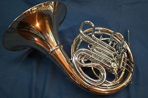 Conn 8DRS (8D w/ Rose Brass Screw Bell) Double French Horn w/ Case, Mouthpiece