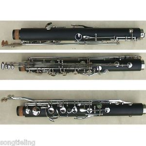 (Low C ) bass Clarinet kit Hard Bakelite Body Nickel Plated new