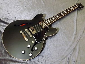 Gibson Memphis ES-339 Satin Ebony, Hollow body type electric guitar, y1001