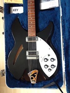 Rickenbacker 330 JetGlo 6 String Electric Guitar Beatles Harrison Smiths Marr