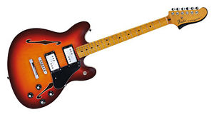FENDER STARCASTER SEMI-ACOUSTIC AGED CHERRY SUNBURST