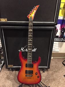 Charvel Desolation DX-1 Soloist Electric Guitar, Cherry Sunburst, EXCELLENT!!