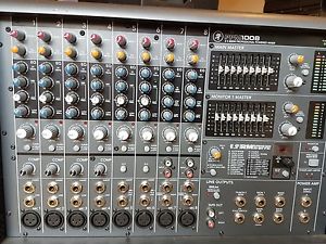 Used MACKIE PPM1008 Powered Mixer Amp & Peavey Speakers etc.