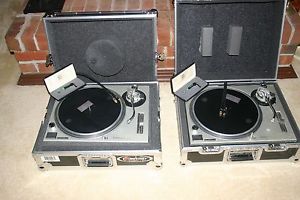 A Pair of Technic 1200 turntables