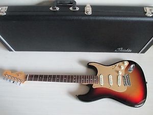 Fender Stratocaster Mystic Sunburst Guitar with Case