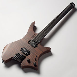 STRANDBERG Boden J-Series J6 Brown Headless Electric Guitar Japan Japanese