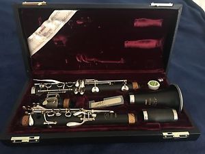 Yamaha Allegro Grenadilla wood Clarinet with silver/gold plated keys, upgraded