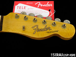 Fender Custom Shop Postmodern Relic Telecaster NECK+ TUNERS Tele Rosewood '51 U