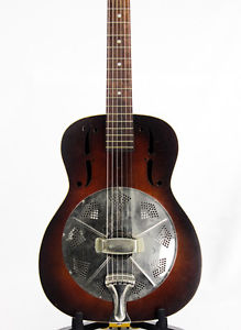 1935/36 National Trojan vintage wood Resonator acoustic guitar - 10017774