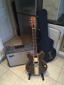Gibson ES-333 Tom Delonge 2003 Guitar Rare OHSC Epiphone *VIDEO DEMO*