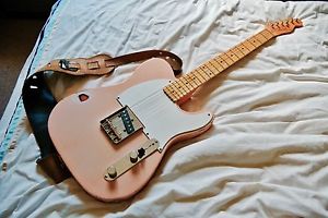 Fender Esquire / Telecaster **Shell Pink Over Sunburst**