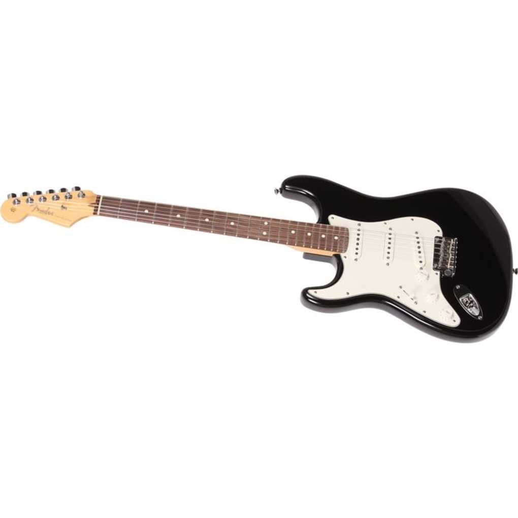 Fender Standard Stratocaster Left Hand Black RW 0144620506