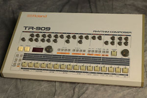 Roland TR-909 TR909 Transistor Rhythm Composer Analog Drum Machine Used Rare