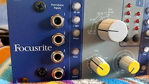 Focusrite ISA428 MKII Preamp Mic/Instrument 4-channel - Barely used!
